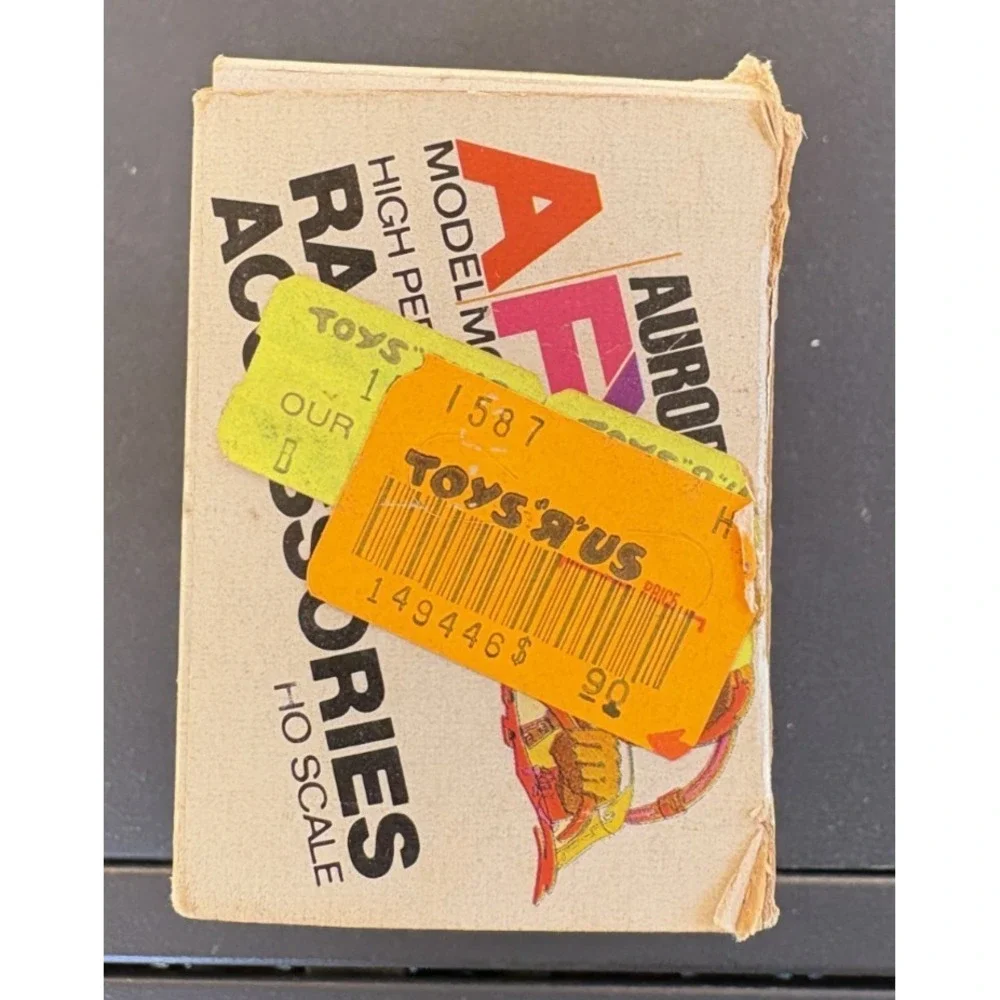 1972 AURORA AFX SLOT CAR RACING ACCESSORIES #1587 BRIDGE BEAMS NOS MADE IN USA